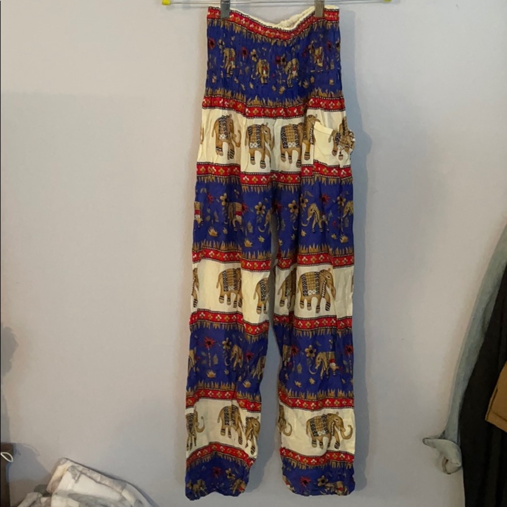 Elephant harem pants NWOT